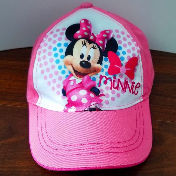 Disney Other - 🎀 $5 or 4 for $10 - Girls' Minnie Mouse Baseball Cap, EUC